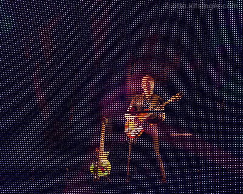 Live concert photo of The Edge