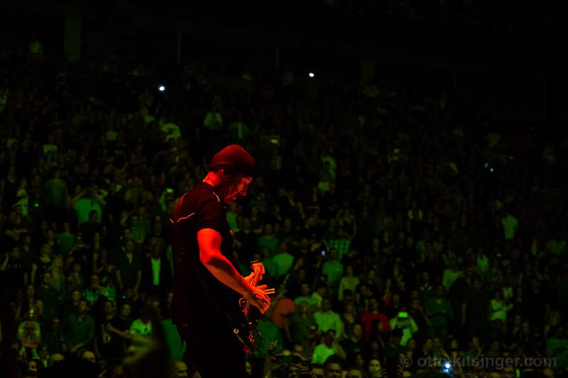Live concert photo of The Edge