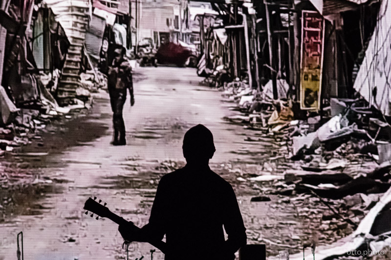 Live concert photo of The Edge
