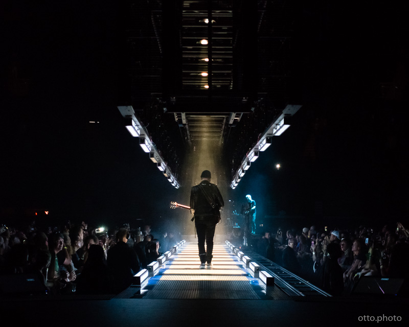 Live concert photo of The Edge